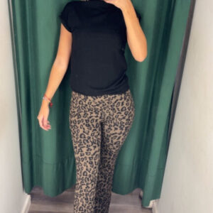 camiseta zara negra