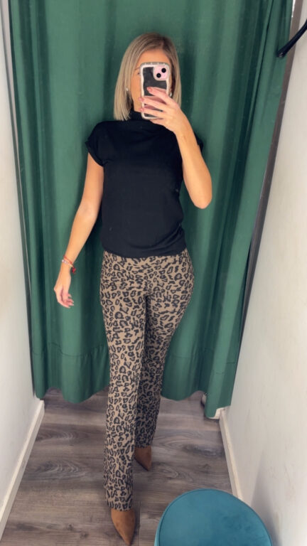 camiseta zara negra