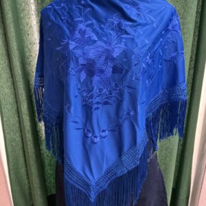 mantoncillo azulina flores azulinas