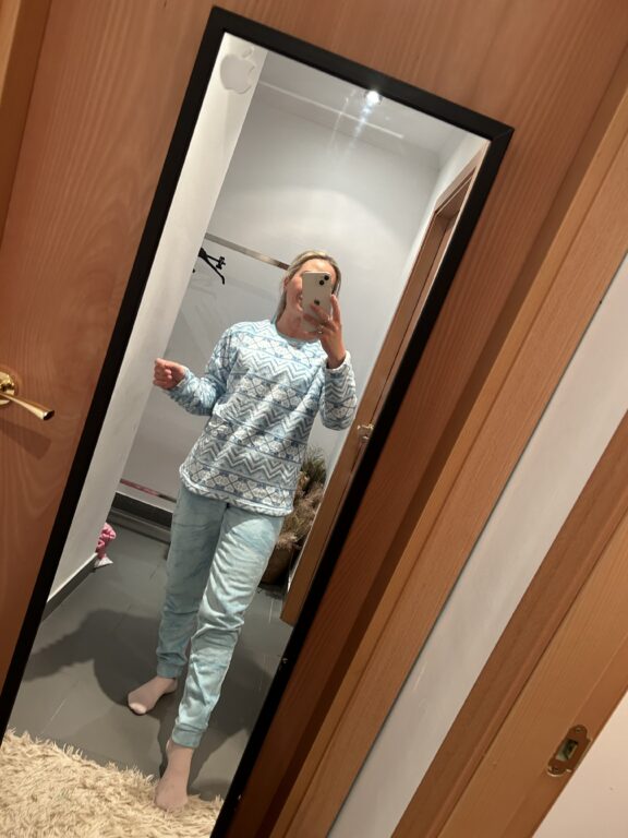 pijama pirineo verde agua