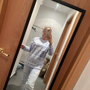 pijama celeste pirineo