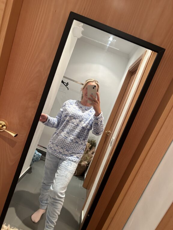 pijama celeste pirineo