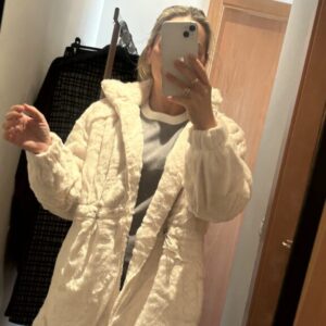 abrigo pelos blanco 3951