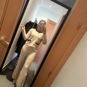 conjunto punto 693 beige