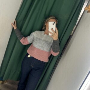 jersey 4 colores gris y rosa