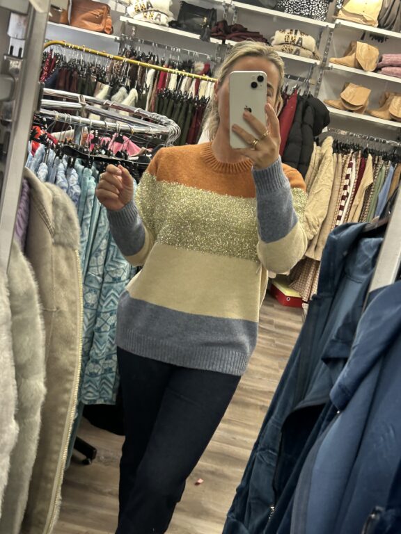 jersey 4 colores rayas azul