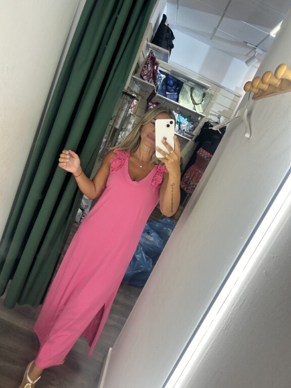 vestido 5024 fucsia