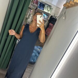 vestido 5024 azul marino