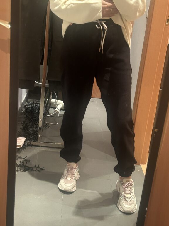 pantalon jogger negro sport