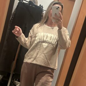 jersey topo letras marfil