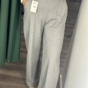 pantalón paño gris