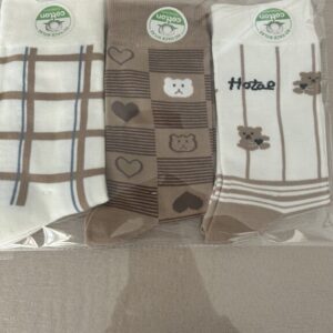 calcetines ositos marrones