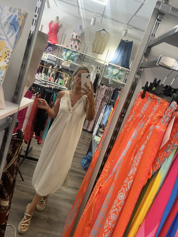 lencero largo beige
