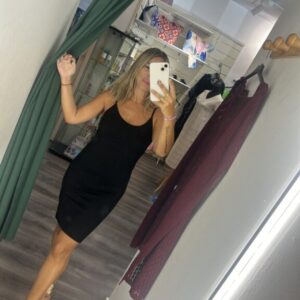 vestido /forro negro