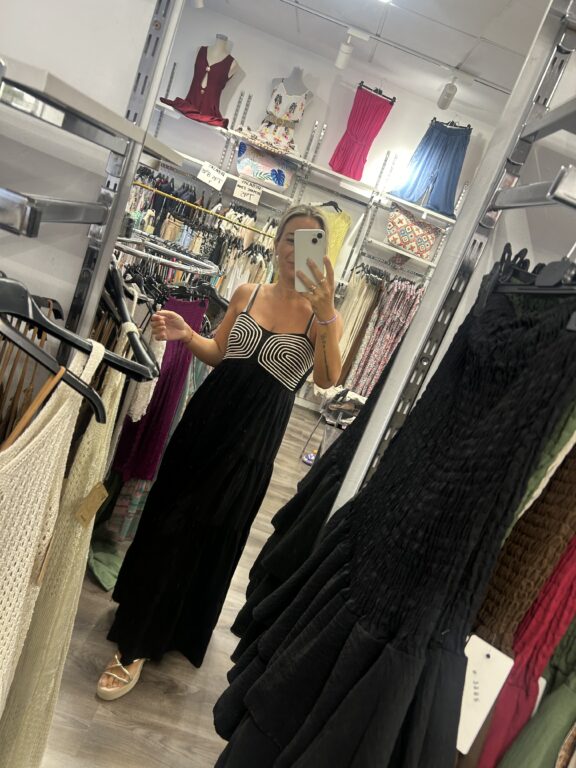 vestido negro nuevo
