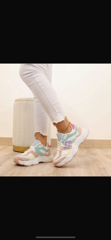 zapatillas new colorines