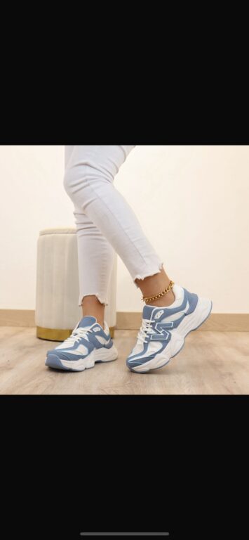 zapatillas new azul