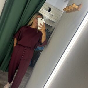conjunto zara burdeos