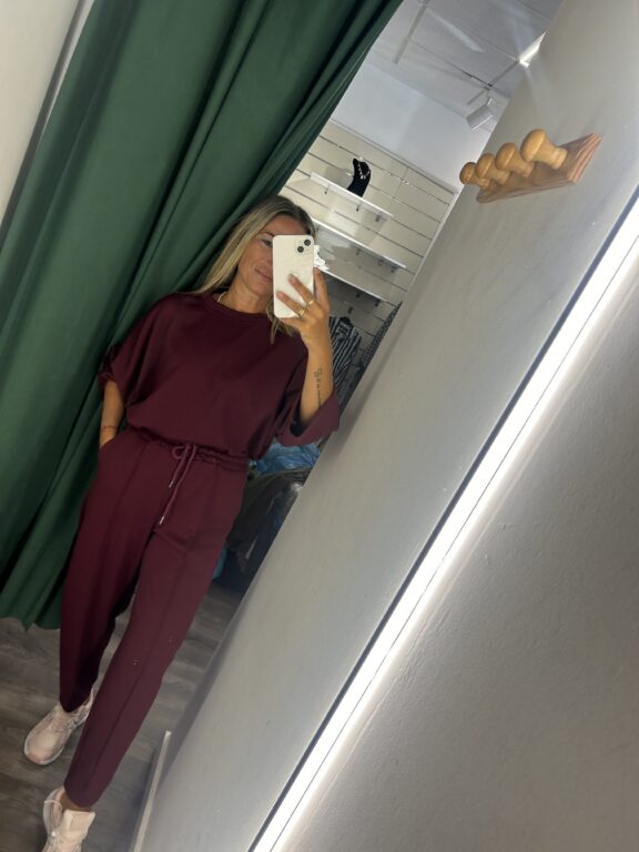 conjunto zara burdeos