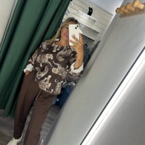 conjunto tigre marron