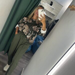 conjunto verde tigre