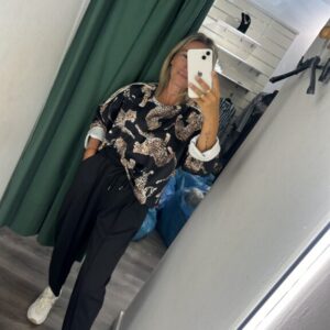 conjunto negro tigre