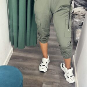 jogger bolsillos verde