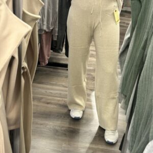 Pantalón punto beige