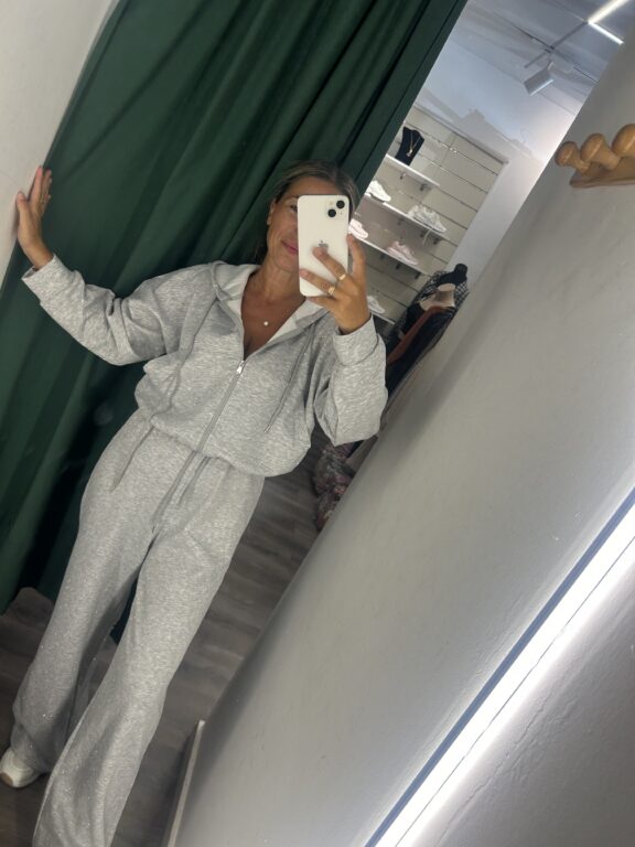 chandals brillante gris