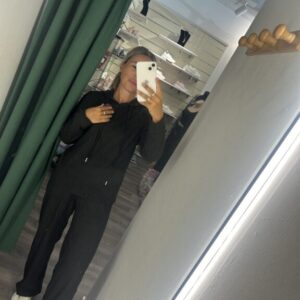 chandals brillante negro