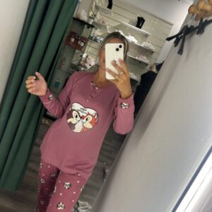 pijama ardilla rosa