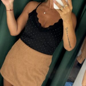 body negro brillante