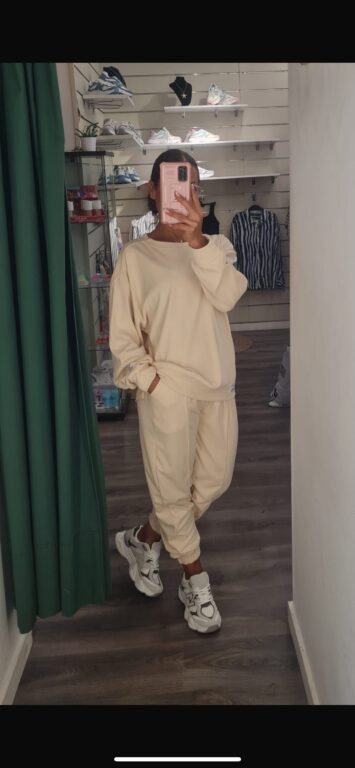 chandals piel melocotón beige