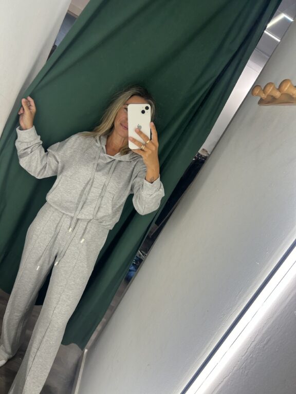 conjunto sport nuevo gris
