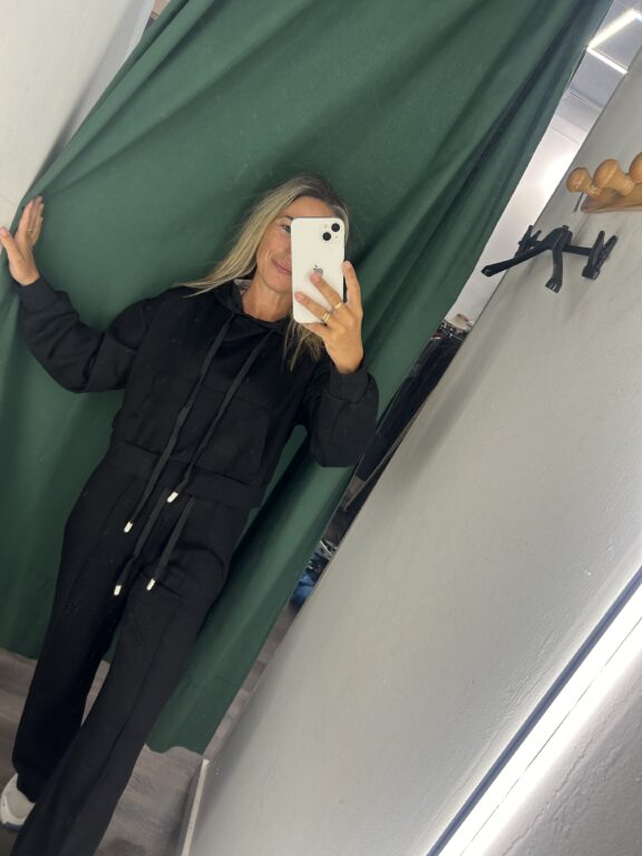 conjunto sport negro nuevo