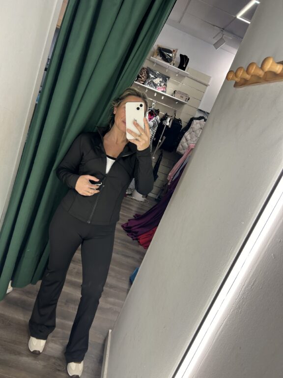 conjunto negro licra fria sport