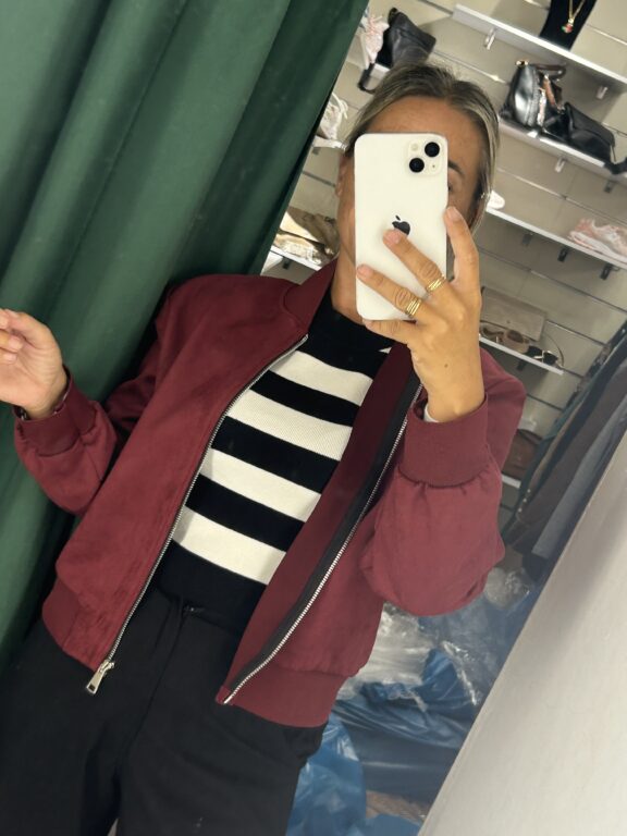bomber antelina burdeos