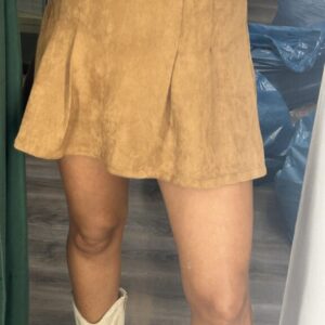 falda pantalón camel