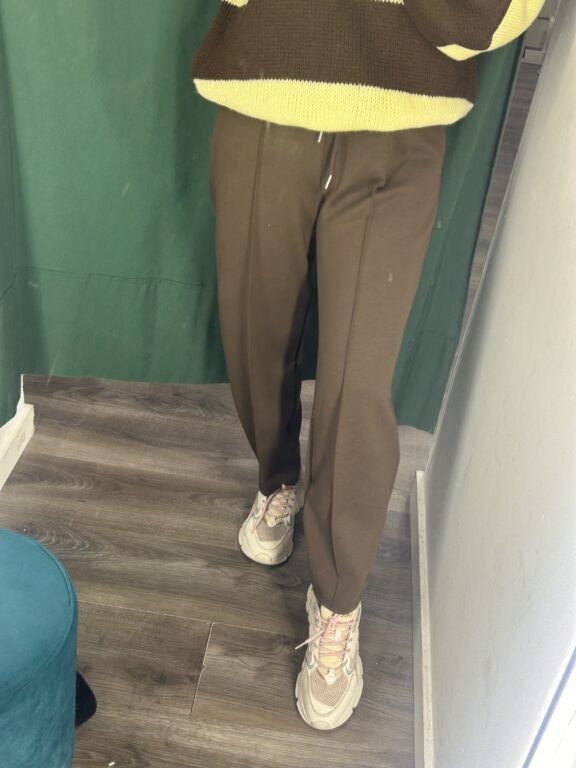 Pantalón sport Zara marron