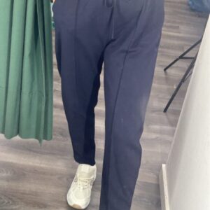 pantalon azul marino zara