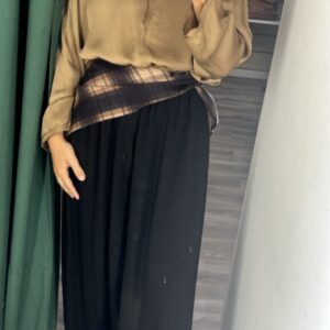 pantalon pañuelo negro