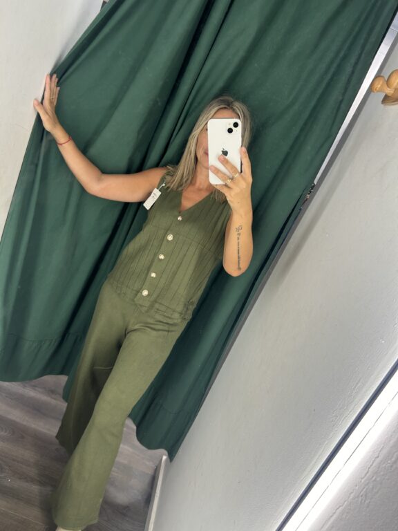 conjunto chalequillo verde