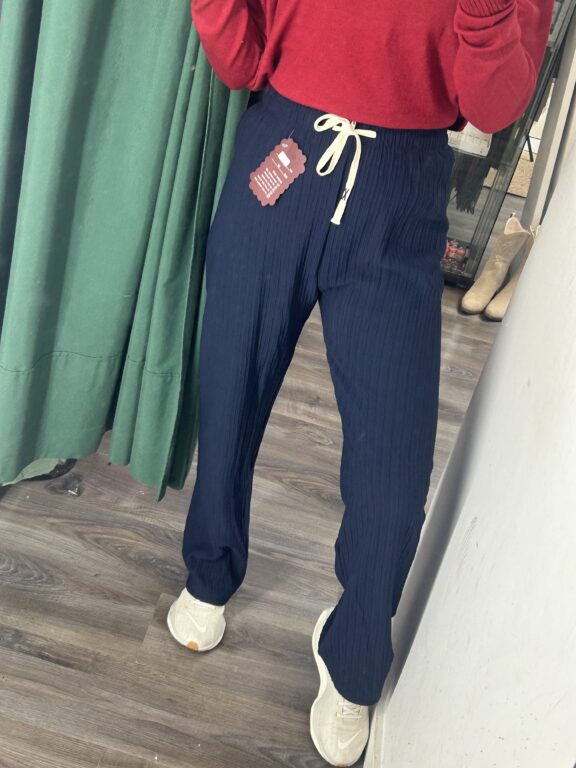 pantalon azul marino promo