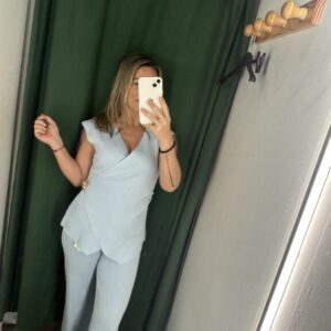 conjunto punto celeste nuevo