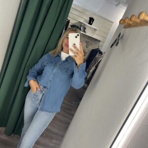 camisa vaquera larga
