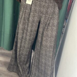 pantalon cuadro marron