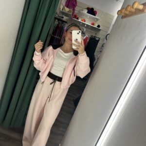 chandals rosa y marron