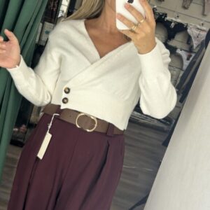 jersey blanco boton
