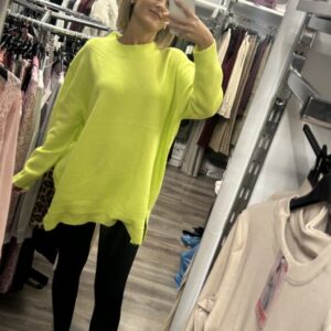 jersey verde flúor oversize