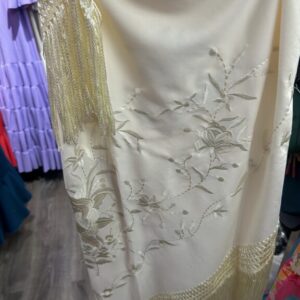 manton beige con beige